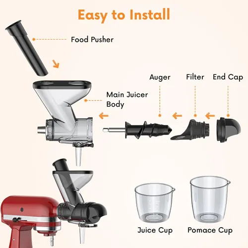 Vista 10 de Accesorio de exprimidor para batidora de pie KitchenAid
