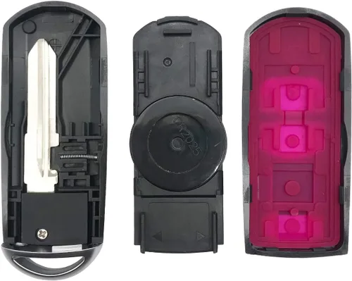 Vista 3 de Horande Funda de repuesto para llavero Mazda 3 6 8 Miata MX-5 CX-3 CX-5 CX-5 CX-5 CX-7 CX-9