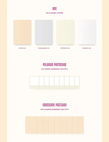 Vista 3 de Dreamus - BETWEEN 1 & 2 11 Mini álbum+Beneficio de preventa+Póster plegado (versión completa) + Regalo Culturekorean