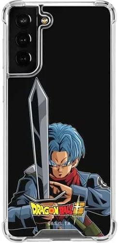 Vista 17 de Skinit Funda transparente compatible con Galaxy S22 Plus, diseño oficial de Dragon Ball Super Goku