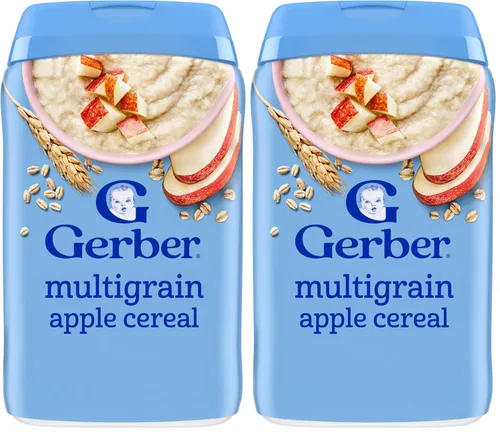 Vista 15 de Gerber Cereal de avena con plátano y fresa, 8 onzas, paquete de 5