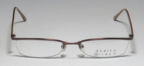 Vista 3 de Andrew Actman Escort MensWomens Designer Half-rim Simple & Elegant Upscale EyeglassesEyewear