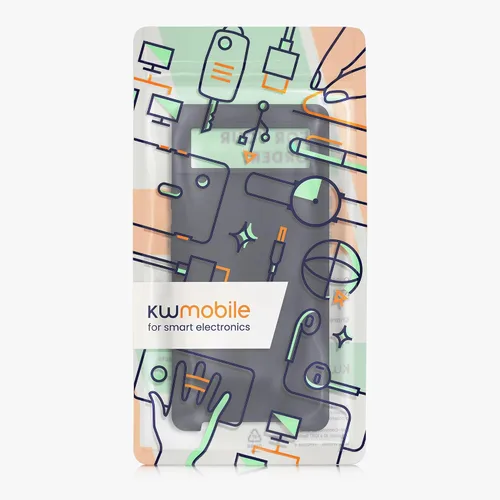 Vista 7 de kwmobile Funda Compatible con Google Pixel 6 - Funda de teléfono de silicona de TPU con acabado suave - Océano Profundo