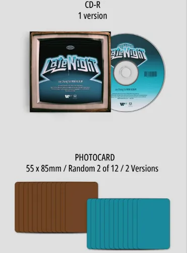 Vista 3 de Jay Chang Late Night 1er Mini álbum (LATE)