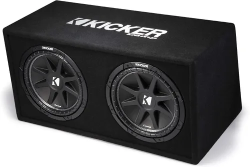 Vista 3 de KICKER 43DC122 Dual Comp 12-inch Vented Subwoofer Enclosure 2-Ohm, RoHS obediente
