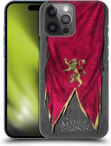 Vista 8 de Head Case Designs Funda rígida con licencia oficial de HBO Juego de Tronos Arryn Sigil Flags compatible con Apple iPhone 14 Pro Max