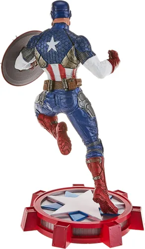 Vista 2 de DIAMOND SELECT TOYS Marvel Gallery: Marvel Now! Figura de vinilo de PVC del Capitán América de 9 pulgadas