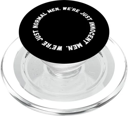 Vista 7 de Somos solo hombres normales. Hombres inocentes. Divertido hacker viral de TV PopSockets PopGrip estándar