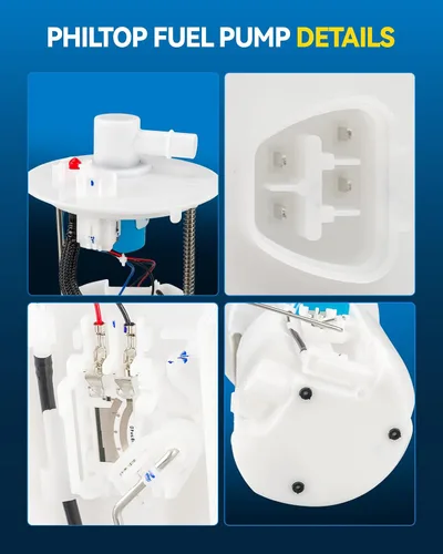 Vista 2 de PHILTOP E8874M Conjunto de bomba de combustible eléctrica con unidad de envío, compatible con Toyota Corolla/Matrix 1.8L 2.4L, reemplazo del módulo