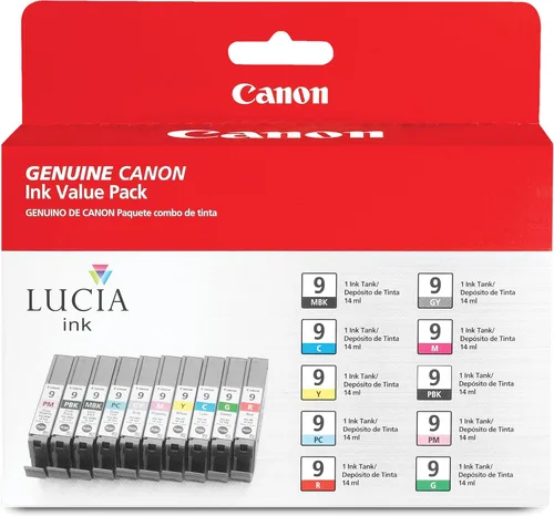 Vista 9 de Canon Depósito de tinta transparente PGI-9 compatible con MX7600, IX7000