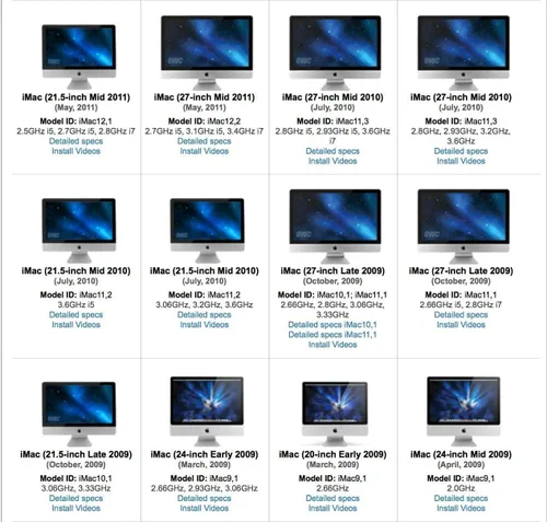 Vista 4 de OWC Kit de servicio general para Apple iMac (2007-2020)