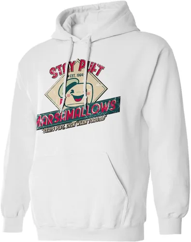 Vista 2 de RIVEBELLA Sudadera con capucha para hombre con logotipo de los cazafantasmas