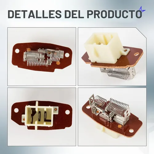 Vista 9 de BlueStars Resistencia del motor del soplador HVAC 973-013, compatible con Ford 1997-2014 E150 E250, 1997-2022 E350, 2000-2005 Excursion, 1999-2007