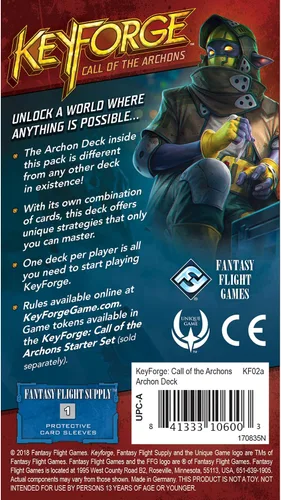 Vista 2 de Key Forge: Call of The Archons Archon Deck