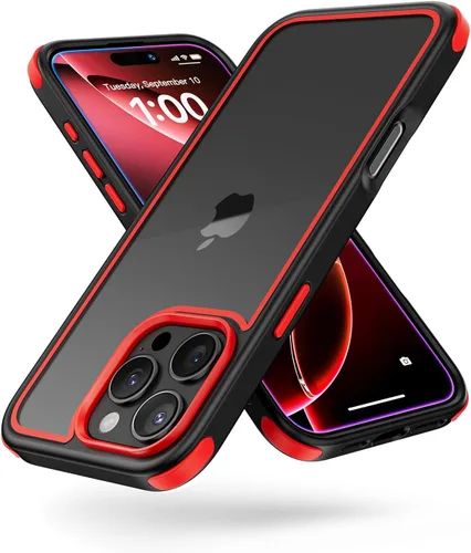 Vista 25 de Mobnano Funda transparente para iPhone 11, con protección multicolor a prueba de golpes, no amarillenta, anti arañazos, parte trasera