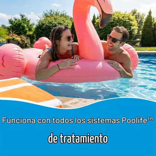 Vista 16 de Poolife Choque rápido para algas de piscina, bacterias, eliminación de contaminantes – Disolución rápida, hipoclorito de calcio sin CYA para agua