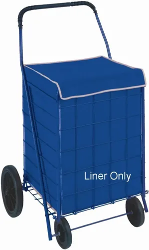 Vista 5 de Forro plegable para carrito de compras con cubierta superior de privacidad, resistente al agua, ligero, no tejido, material transpirable, se cierra