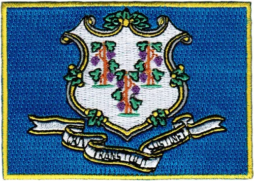 Vista 25 de Parche Bordado de la Bandera del Estado de Minnesota, Emblema MN, Planchado, Versión 2024