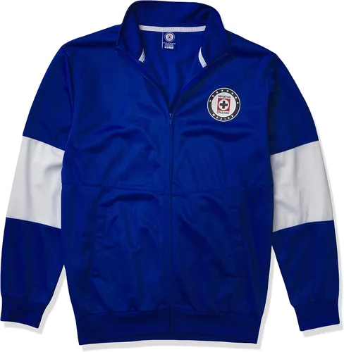 Vista 3 de Icon Sports Official Club Deportivo Social y Cultural - Cruz Azul Soccer Track Jacket - Unisex Adult