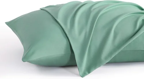 Vista 36 de NTBAY Juego de 2 fundas de almohada estándar, paquete de 2 fundas de almohada de microfibra cepillada de 20x26, suaves, resistentes a las arrugas, a