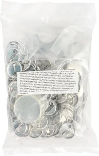 Vista 2 de We R Memory Keepers Paquete de recarga a granel de botón de presión 100/Pkg-Pequeño (25mm)