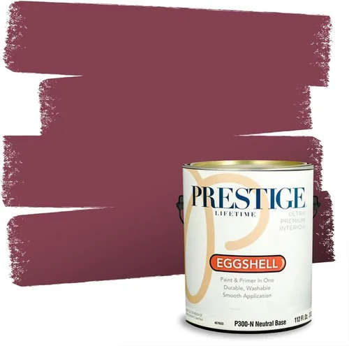 Vista 47 de Prestige Paints - Pintura exterior e imprimación en uno, 1 galón, plano, E500-P-A011GP