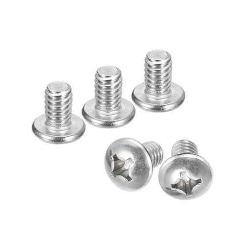 Vista 39 de uxcell Tornillos de máquina de cabeza redonda de 1/4-20x1, tornillo de acero inoxidable 304 18-8, accionamiento Phillips, totalmente roscado