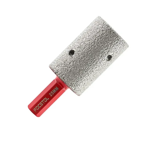 Vista 6 de FOCSTOL Brocas de diamante para fresado de dedo – Broca de núcleo de 1-3/8 pulgadas (1.378 in) para agrandar, dar forma, moler y bisel redondo