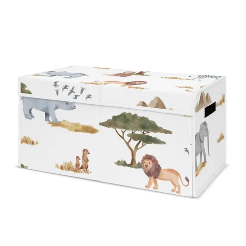 Vista 12 de Sweet Jojo Designs Caja de almacenamiento de juguetes de tela roja y blanca para niños, para niños, para colección de parches de béisbol
