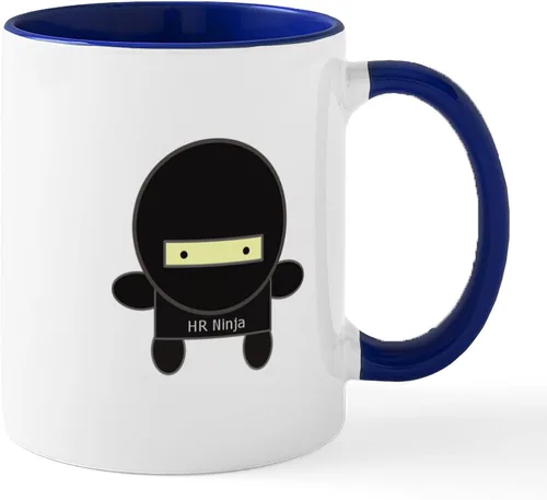 Vista 109 de CafePress Ascii - Taza de café de cerámica, taza de té, 11 onzas