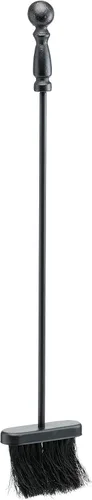 Vista 5 de Uniflame, F-1625 - Juego de herramientas para chimenea de hierro forjado negro de 5 piezas con asas de bola