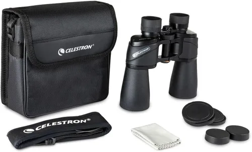 Vista 12 de Celestron 72252 Ultima - Binocular de prisma Porro de 8 x 42, lente totalmente multicapa, vidrio de prisma BaK-4, negro
