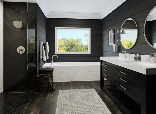 Vista 5 de Pfister LG42NK00 Contempra Grifo de baño de un solo control en níquel cepillado