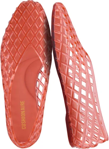 Vista 10 de CUSHIONAIRE Siesta Jelly - Zapatos planos de ballet para mujer, zapatos de Moca