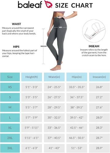 Vista 7 de BALEAF Pantalones de equitación de invierno para mujer, pantalones de forro polar para equitación, leggings con bolsillos