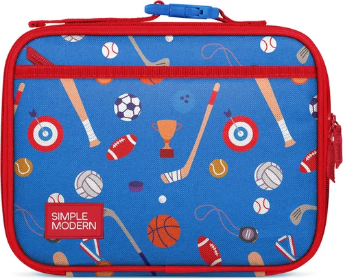 Vista 35 de Simple Modern Fiambrera para niños y bolsa de almuerzo aislada para la Campos de unicornio