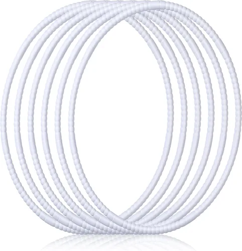 Vista 16 de Shappy - 6 piezas de aros de ejercicio desmontables ajustables, juguete de plástico, juguetes de patio de juegos, aros circulares