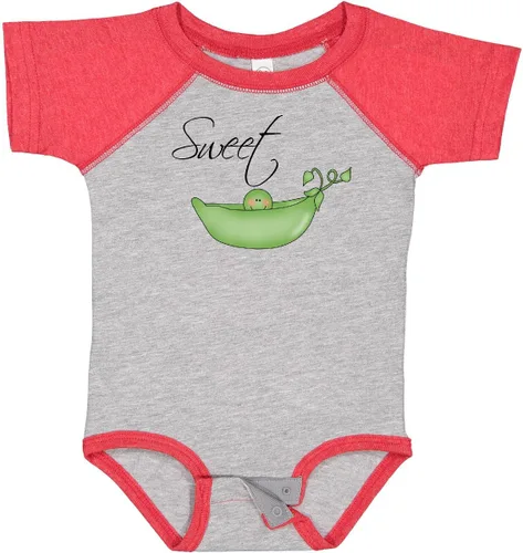 Vista 10 de inktastic Body de bebé Sweet Pea 0020 Blanco