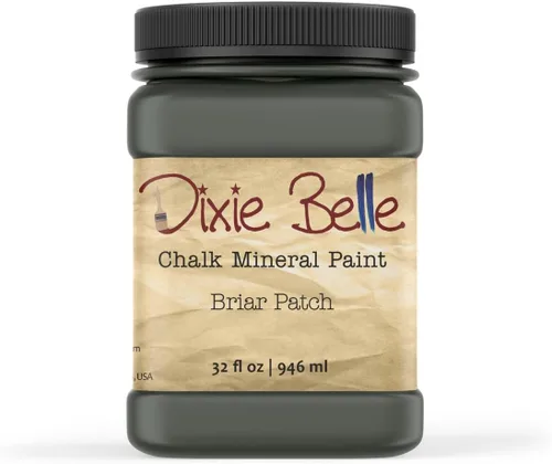 Vista 295 de Pintura para muebles con acabado de tiza Dixie Belle Paint Company - Amatista (4oz) - Pintura mineral de tiza chic púrpura profundo mate