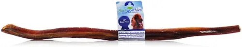 Vista 8 de Barkworthies Golosina Bully Stick sin olor, 6 pulgadas, (paquete de 5)
