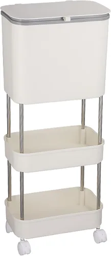 Vista 10 de Contenedor de compostaje para cocina, cocina, compostaje, papelera de cocina, compostador de cocina, papeleras extraíbles, cubos de basura