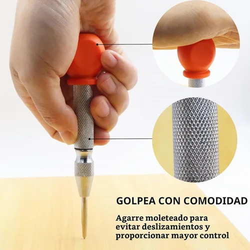 Vista 3 de WHLLING Punzón central automático de 2 piezas, perforador de impacto