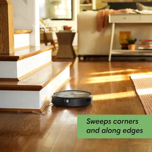 Vista 11 de iRobot Roomba j7+ (7550) Robot aspirador con vaciado automático – Utiliza la navegación PrecisionVision para identificar y evitar objetos como