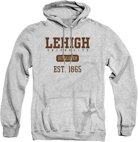 Vista 80 de LOGOVISION Colección de sudaderas con capucha unisex con diseño oficial de Collegiate Est. Date para hombres y mujeres