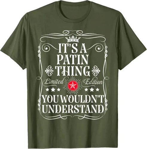 Vista 86 de Camiseta Patin Name Its A Patin Thing You Wouldn't Understand, Negro -, Pequeña