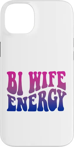 Vista 14 de iPhone 13 Pro Bi Wife Energy Bisexual Pride Bisexual Flag Retro Vintage Case