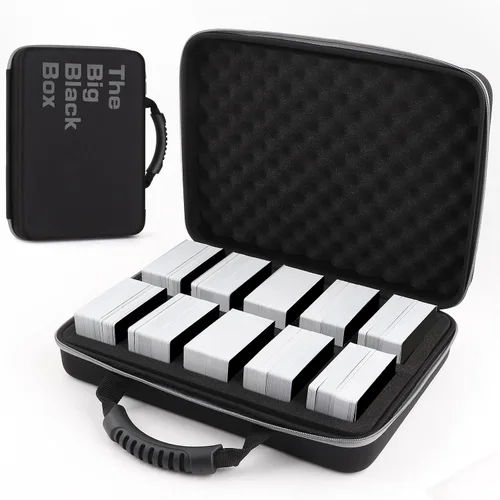 Vista 8 de 1200-2200 Card Game Case for Cards Against Humanity Game,Collectible Trading Card Storage Holder Compatible for Pokemon Cards, Sports Card and