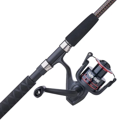 Vista 21 de Combo de Carrete Giratorio y Caña de Pescar Ugly Stik GX2