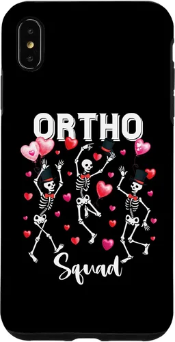 Vista 7 de Funda para iPhone 15 Dancing Skeketon Ortho Squad Orthopedic para el día de San Valentín