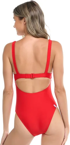 Vista 2 de Body Glove Bañador de una pieza liso Smoothies Eli para mujer con escote en V